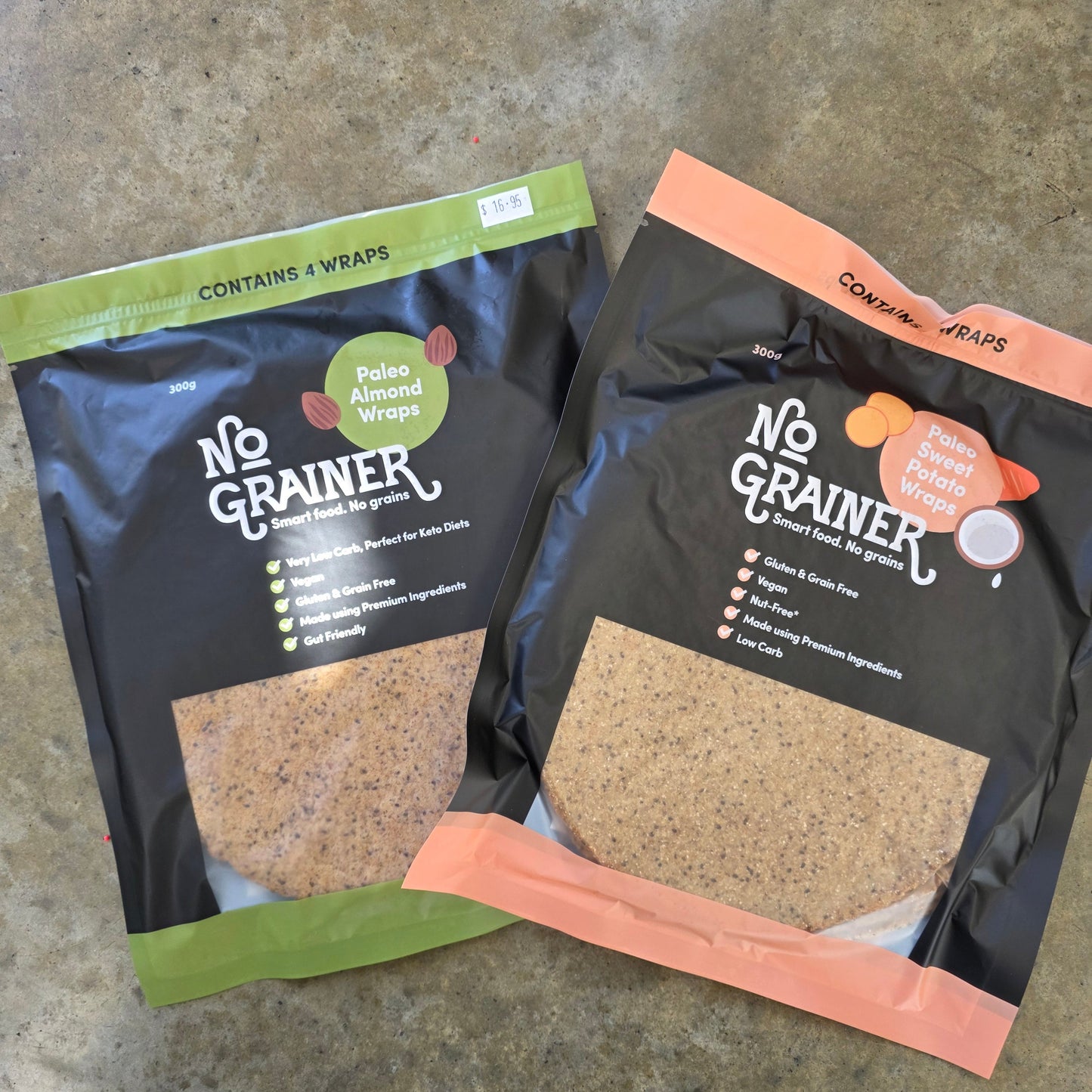 NO GRAINERPALEO ALMOND WRAPS