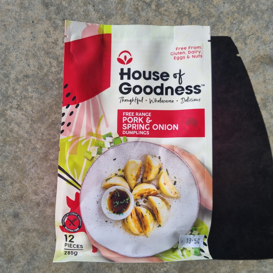 PORK SPRINGS ONION DUMPLINGS