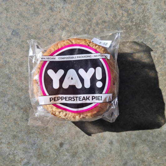 VEGAN PEPPERSTEAK PIE
