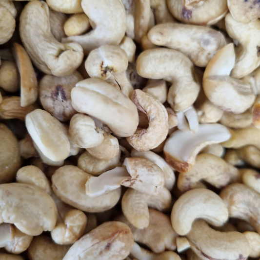 CASHEWS ROASTED UNSALTED