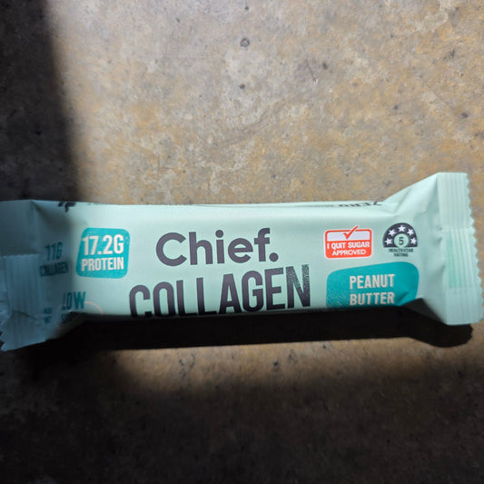 CHIEF PROTEIN BAR PEANUT BUTTE
