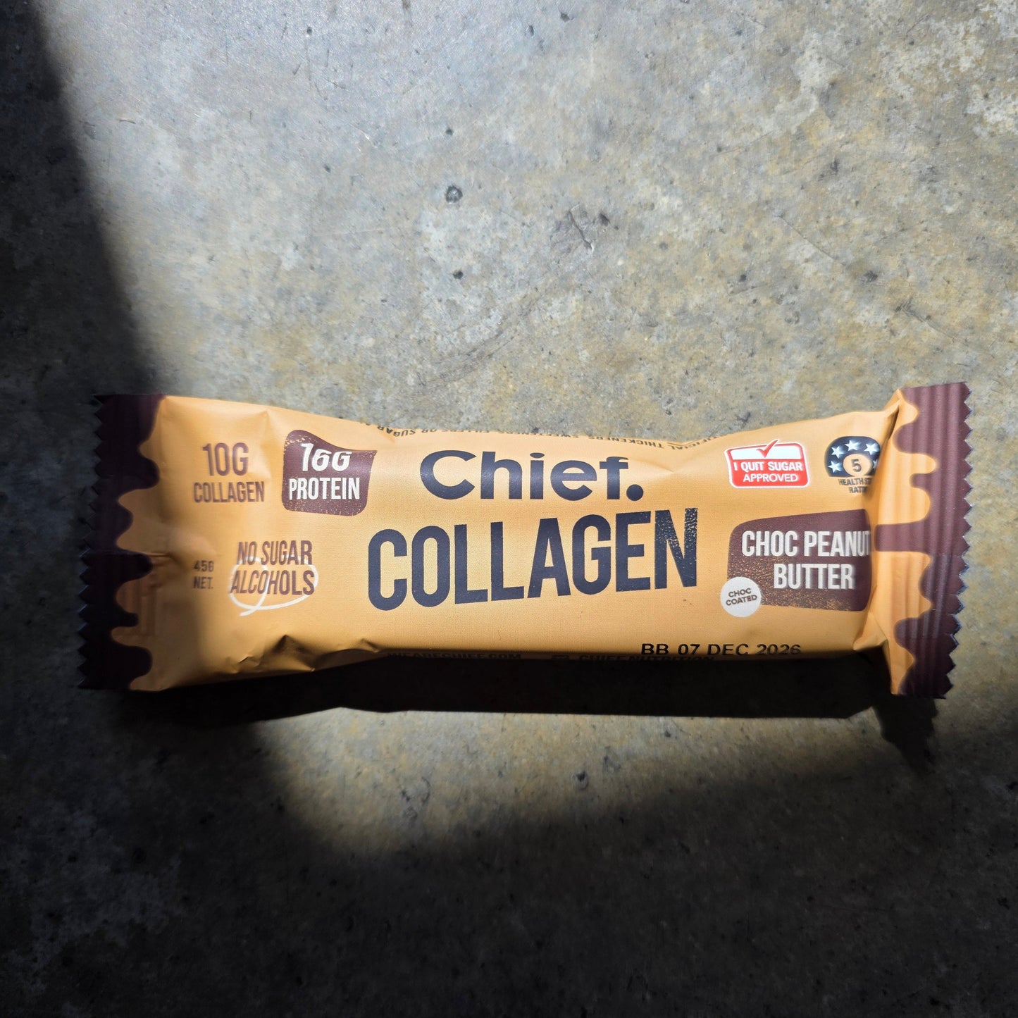 CHIEF BAR CHOC PEANUT BUTTER
