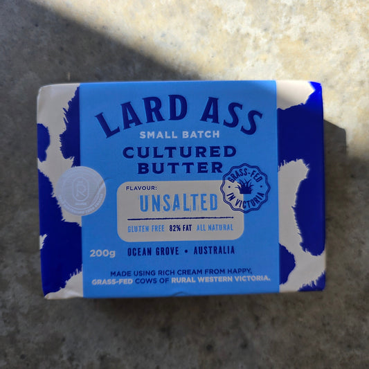 LARD ASS UNSALTED BUTTER
