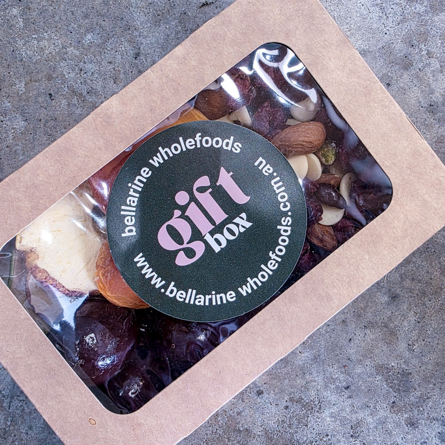 MINI BOX FRUIT & CHOCOLATE GF