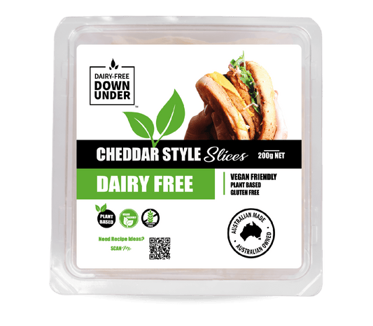 CHEDDAR SLICES DAIRY FREE