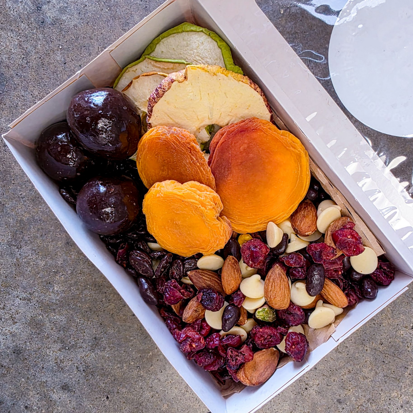 MINI BOX FRUIT & CHOCOLATE GF